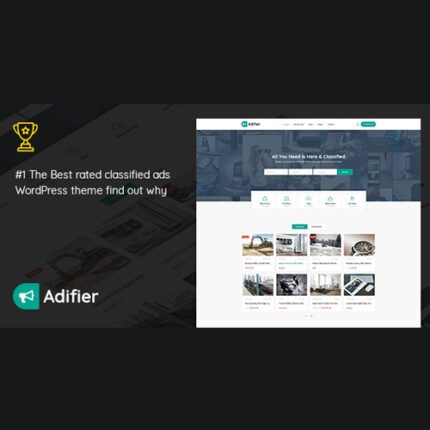 Adifier – Classified Ads WordPress Theme  3.9.5