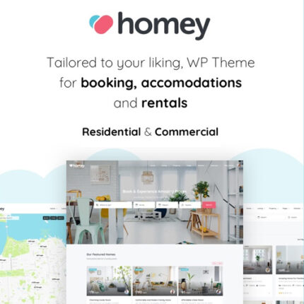 Homey – Booking and Rentals WordPress Theme  2.3.5